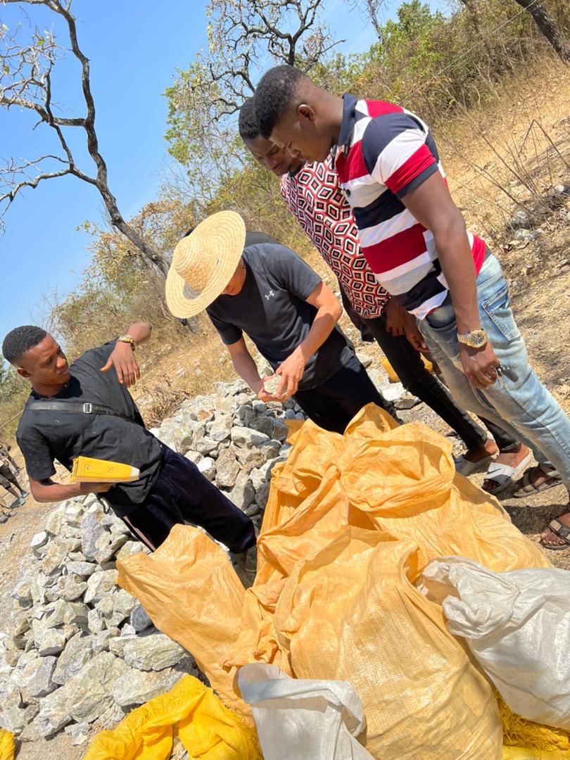 Ayotaye Minerals field work, photo 7 of 12